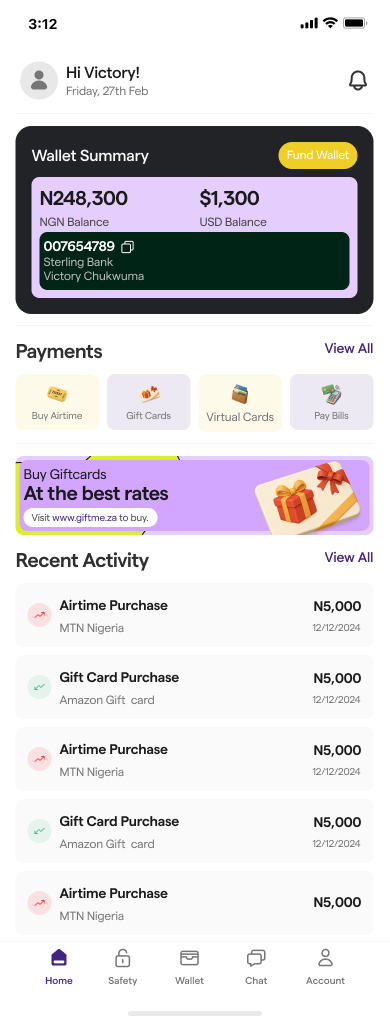 Meelow Home 2 Interface